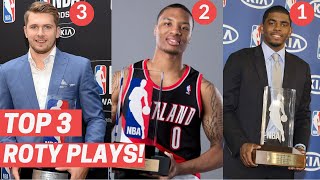 Top 3 Plays From Every Rookie Of The Year! (2010-2020)