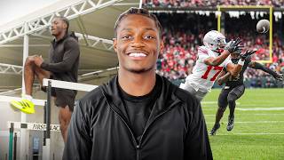 The Wide Receiver Who Can Catch ANY Ball (Carnell Tate)