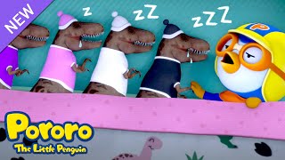 Ten In The Bed T-Rex Ver. Ten Tyrannos In The Bed Number Song Pororo Nursery Rhymes
