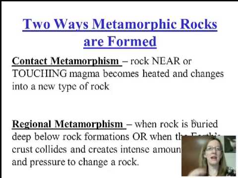 Metamorphic Rock, revised - YouTube
