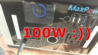 【MaxPower】ソーラーパネル　Solar Power system :)