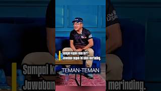 Sampai kapan mau lari? Jawaban bapak ini bikin merinding. #shorts