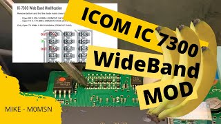 HAM RADIO: Wide Band a ICOM IC7300. MARS Mod. 2of2
