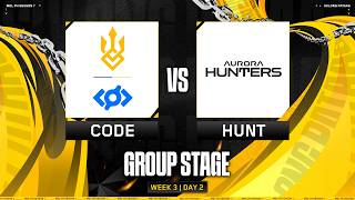 MDL PH S7 - W3D2 - CODE vs HUNT GAME 1