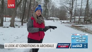 Winter weather update | Team Coverage (1 p.m.) screenshot 1