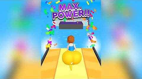 Butt Clash Runner Game 3D New Max Level Gameplay Walkthrough Update Trailer iOS, Android Mobile Game