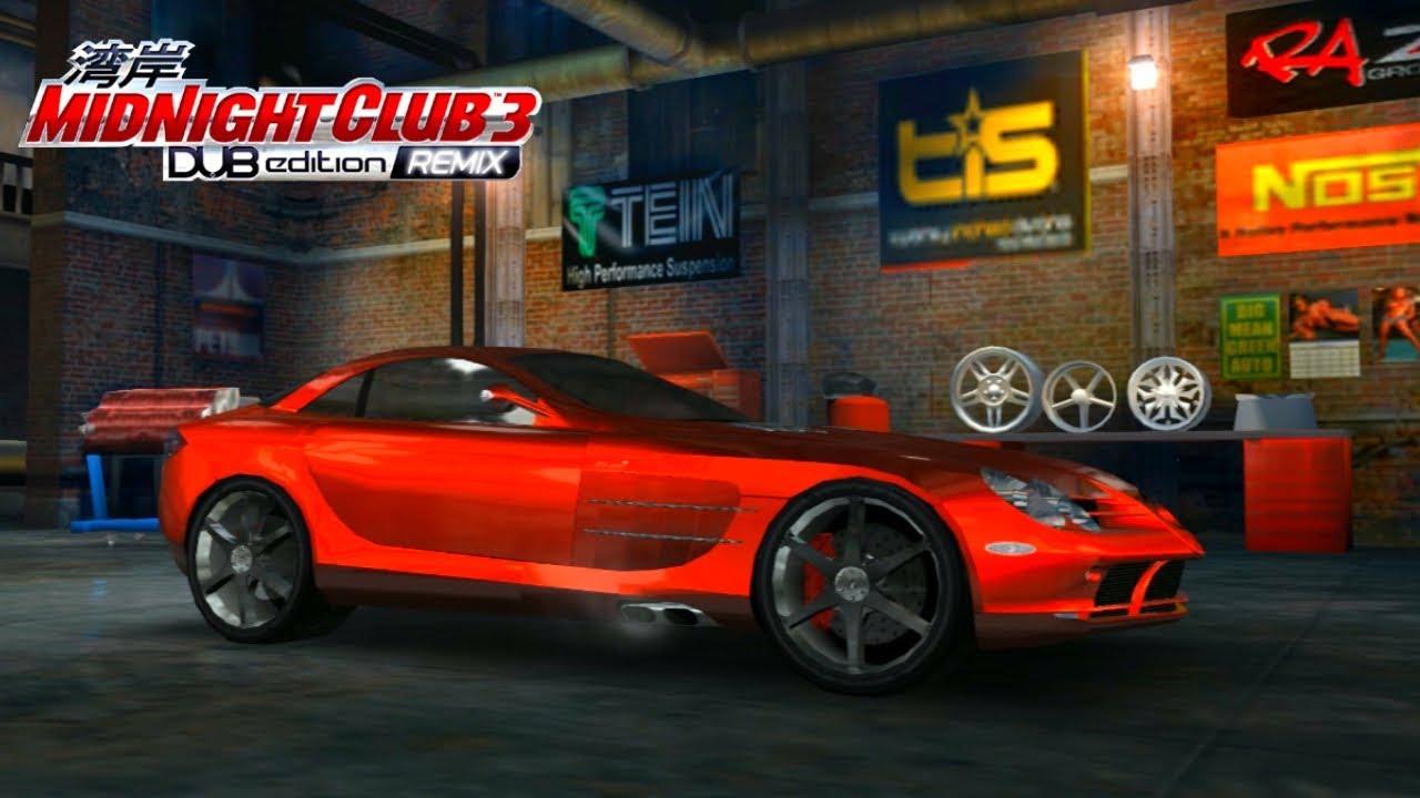 SLR MCLAREN CUSTOMIZADA A ULTIMA MERCEDES - Midnight Club 3 - DUB