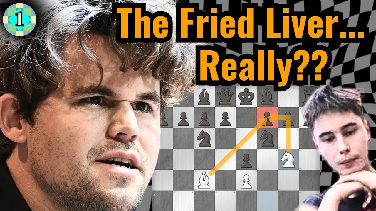 Magnus Carlsen PUNISHES Fried Liver Attack w/ BIZARRE Move He Knows Is BAD??