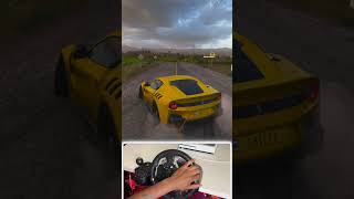 I Put Twin Turbos In This Ferrari F12 TDF | Forza Horizon 5 | Logitech G920 Gameplay #shorts #drift