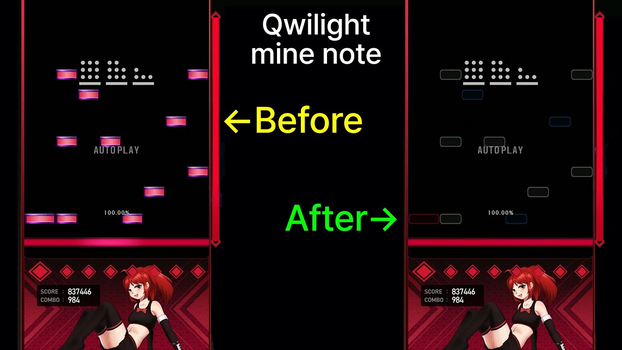 [BMS] [Qwilight] Next update CR skins - YouTube