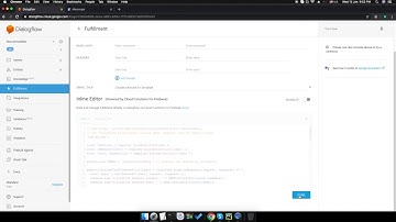 Python+Ngrok+Dialogflow