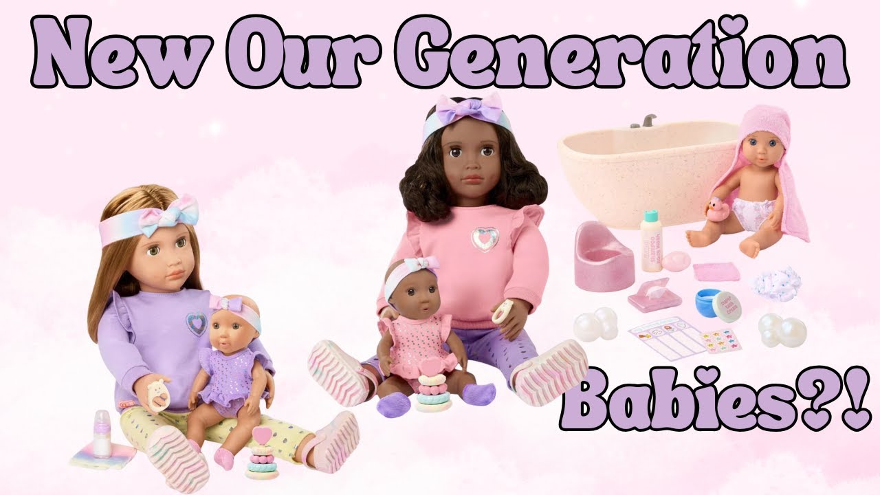 Новинки: куклы-младенцы и многое другое от Our Generation | Выпуск Our Generation 2025 года | Иде...