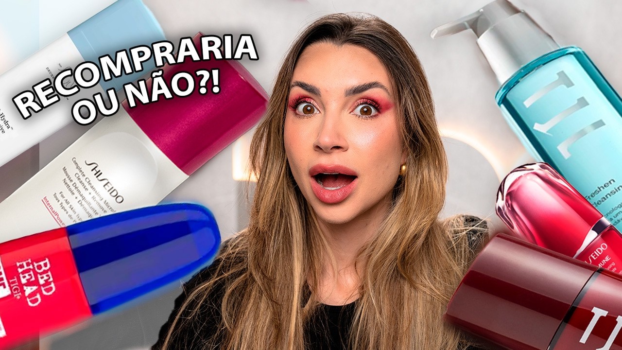 PRODUTOS ACABADOS - SKINCARE, CABELO E MAKE