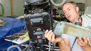 Mercury Oil Injection/Oil Alarm Removal V6 200hp Same On All Old V6 Mercs bonus hydrostream rip