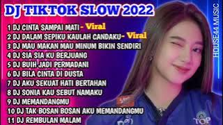 DJ TIKTOK 2022 • DJ CINTA SAMPAI MATI RAFFA AFFAR • DJ CINTAKU X DALAM SEPI KU KAULAH CANDAKU