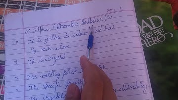 Allotropes of sulphur : oxo acid of sulphur : p block group 16 part 4