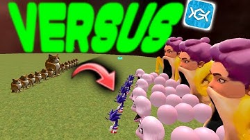 SEA HUNTER DEMON VERSUS OWN IN SANDBOX IN SPACE #garrysmod #roblox #update