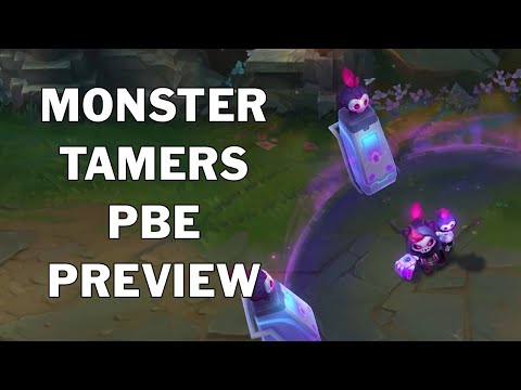 Monster Tamers Veigar, Lulu & Kog'Maw | PBE Preview