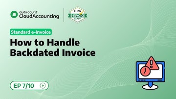 24 How to Handle Backdated Invoice