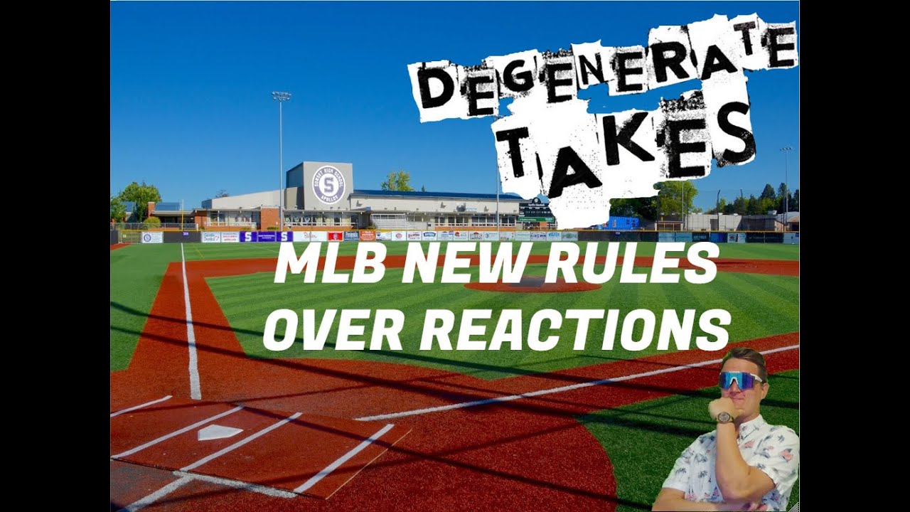MLB New Rules for the '23 Season Reactions YouTube