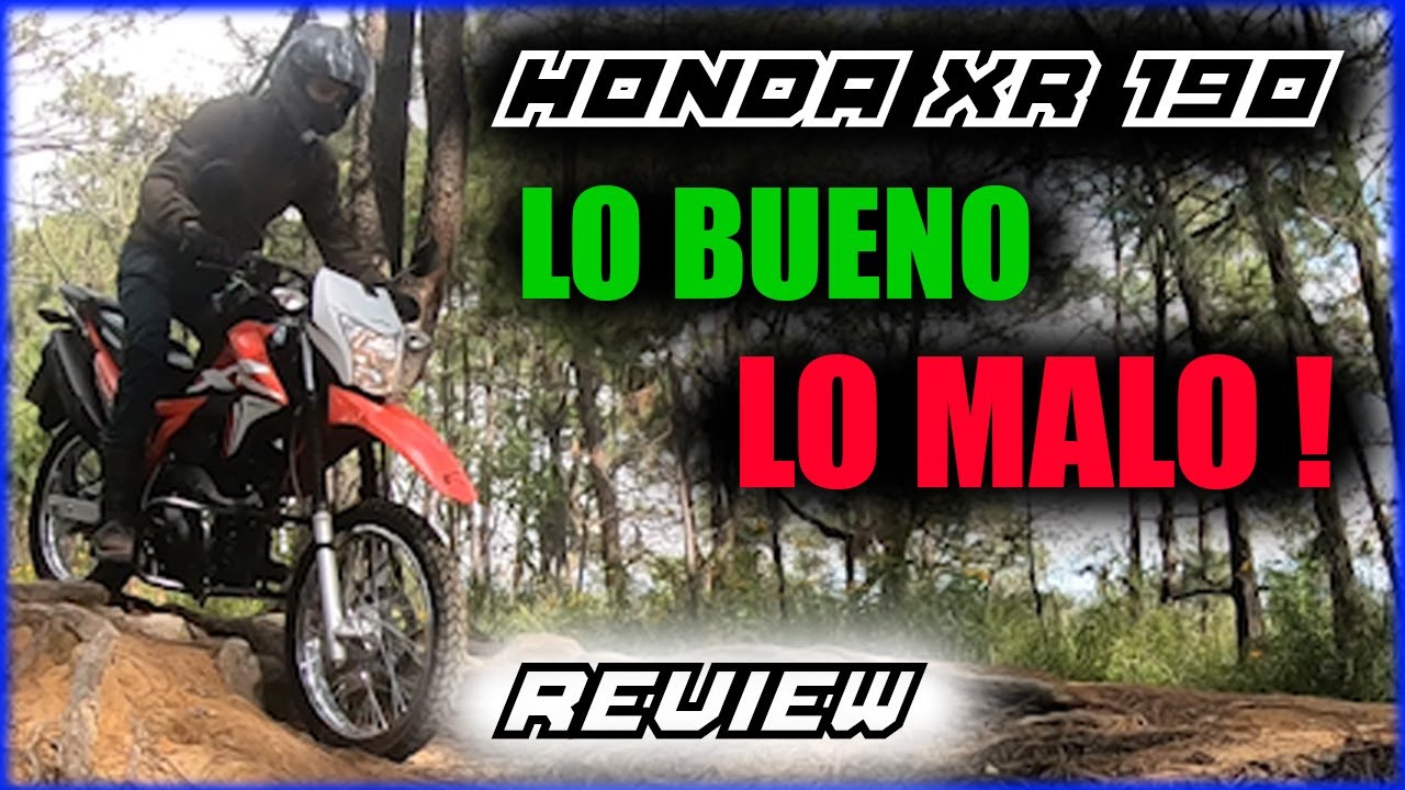 Honda XR 190 lo BUENO y lo MALO || HONDA XR 190 REVIEW -RESEÑA || PuertoUSB