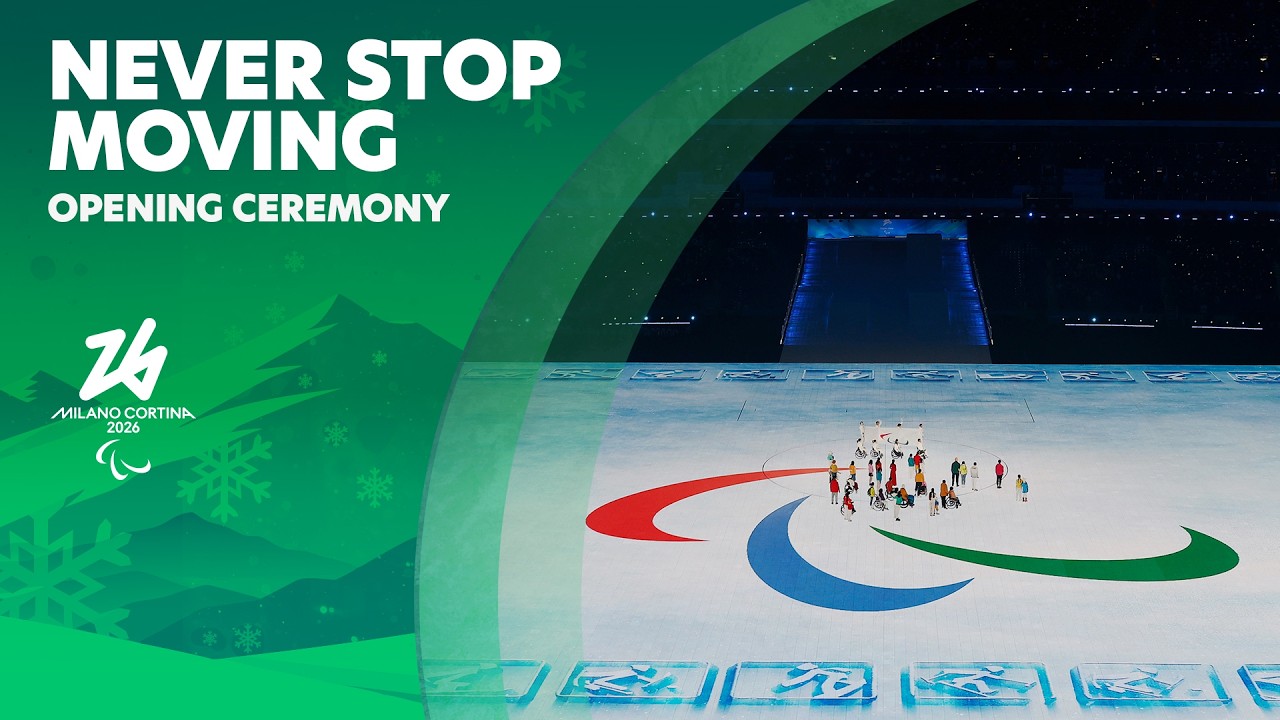 Never Stop Moving ✨ | Opening Ceremony Intro — Milano Cortina 2026 ❄️