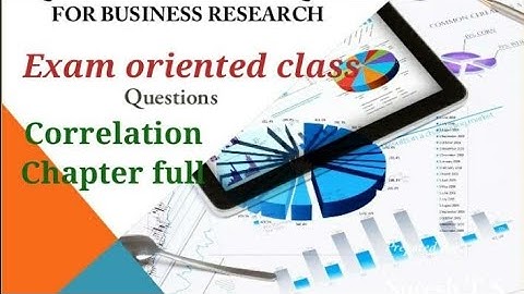 Calicut university B.Com 4th semester QT, correlation chapter full in one video Exam oriented class