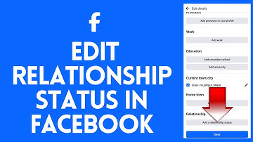 How to Edit Relationship Status in Facebook (2023)