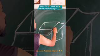 Easy Box Drawing ✍️ #shorts #art #drawing #box #easydrawing #viralvideo #ashortaday