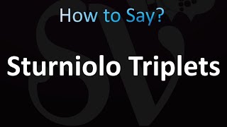 How to Pronounce Sturniolo Triplets (correctly!)
