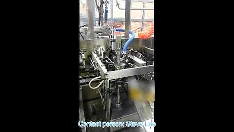 Horizontal type single working station bagging machine operation video 3 from Wilpac