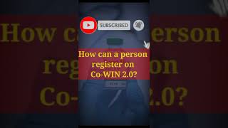 Registration for Covid vaccine #shorts Co-WIN 2.0 App #shorts screenshot 4