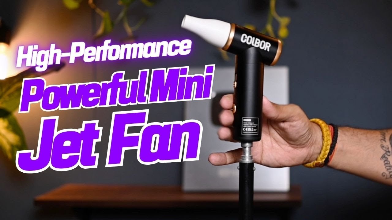 COLBOR AirMaxx A1 fan for all purposes | Powerful Pocket