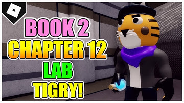How to get "TIGRY - SAVIOR & SURVIVOR" BADGES + ENDINGS in CHAPTER 12 of PIGGY: BOOK 2! [ROBLOX]