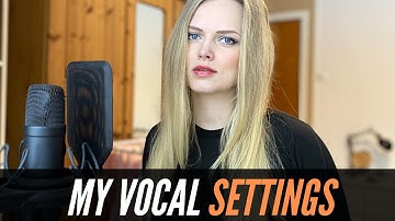 How I preset my vocal settings on Garageband to get the best vocal sound - 2025