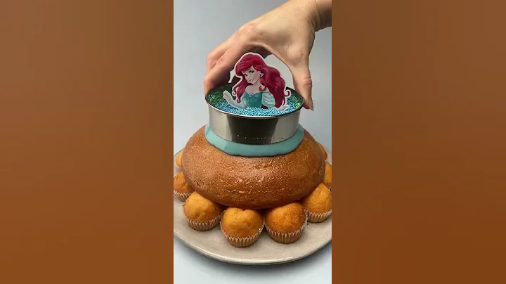 Pull me up Disney princess cake - Disney Princess Cake Compilation - Tiktok Foodiebeats Cake