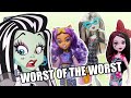 What Are The WORST Monster High Lines??