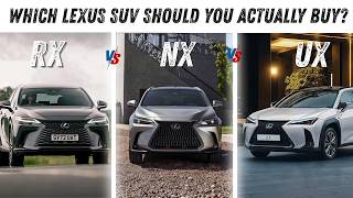 2026 Lexus UX vs NX vs RX: Which SUV Should You ACTUALLY Buy?