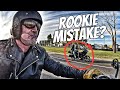 Top 5 mistakes beginner harley riders make in traffic                   harleydavidson motorcycle