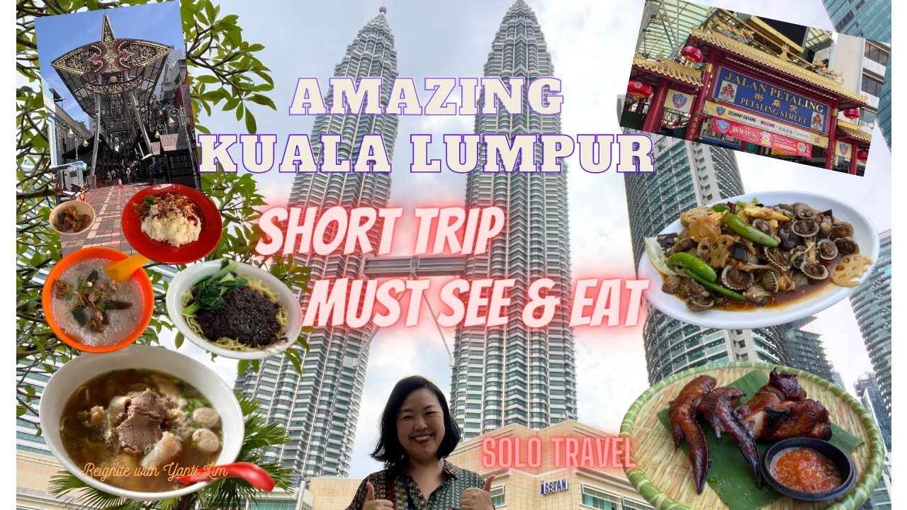 SHORT STAY Must SEE & EAT. Solo Travel @ Reignite with Yanti Lim. - YouTube