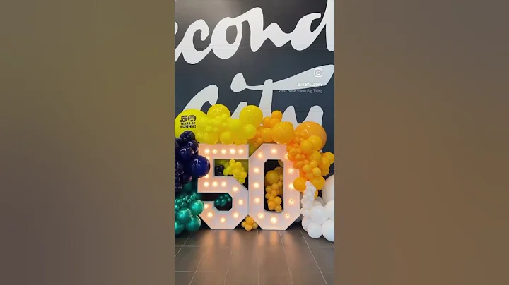 Balloons and marquee set up #shortvideo #shorts