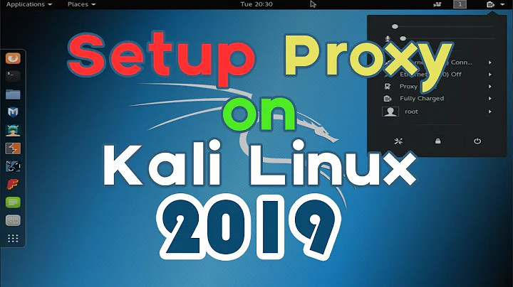 How to set proxy on Kali Linux | 2019