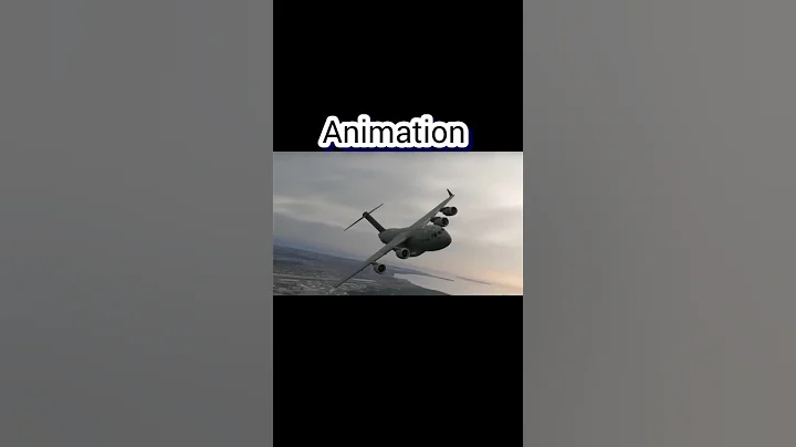 Animation Vs Real - C-17 Base Crash #shorts #ytshorts #planecrash