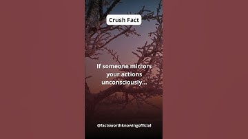 If someone mirrors your actions unconsciously… #shorts