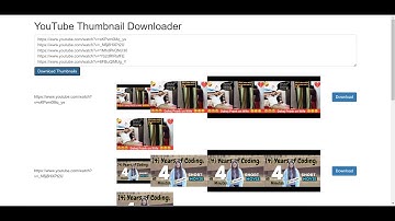 Build a Bulk Youtube Video Thumbnail Downloader in Browser Using Bootstrap 5 and Javascript