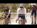 Riding the finale of strade bianche on our gravel bikes