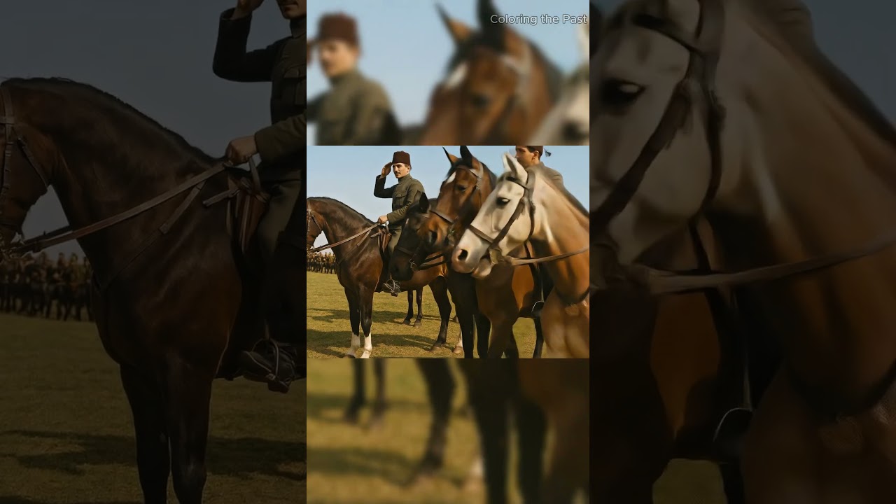 Restored Images Reveal Cavalrymen Charging Into Battle In 1904 