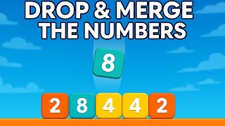 🔢 Drop & Merge the Numbers - The Ultimate Puzzle Challenge! 🎮✨ (EP - 52) screenshot 5