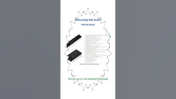 PIC Serisi Mikrodenetleyiciler  #elektronik #mikroişlemci #mikrokontroler #microcontroller #mcu