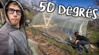 400€ POUR UNE SERRE INDESTRUCTIBLE - Passion Rénovation Ep62 - jardin DIY